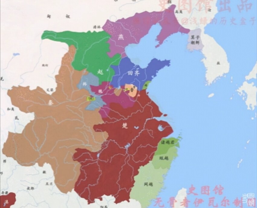 킹덤) 역사랑 킹덤 지도 비교_4.png