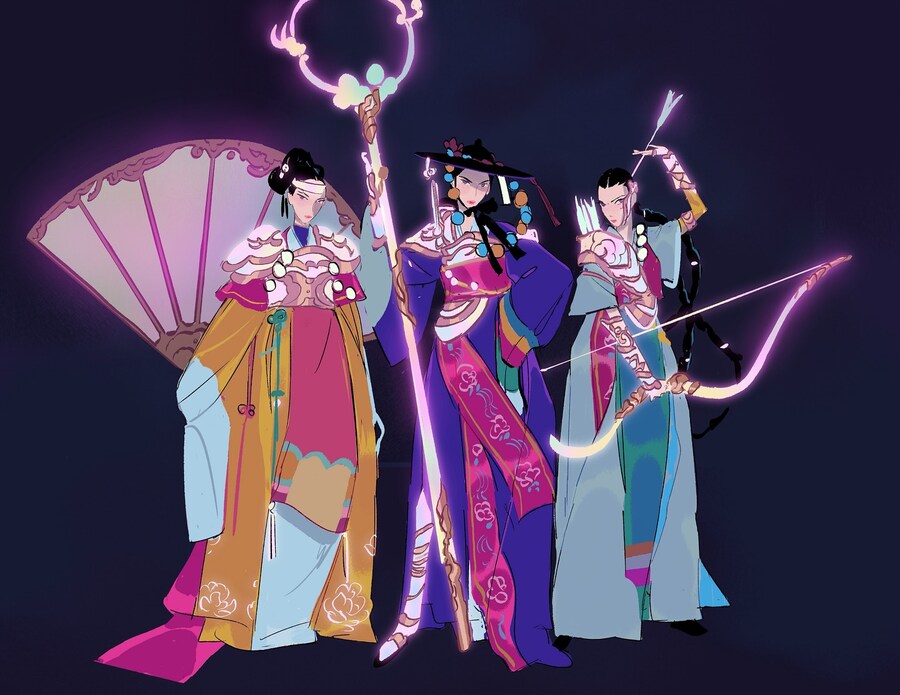 케이팝데몬헌터스) 선택되지 못한 태초의 헌터들 컨셉아트_2.png