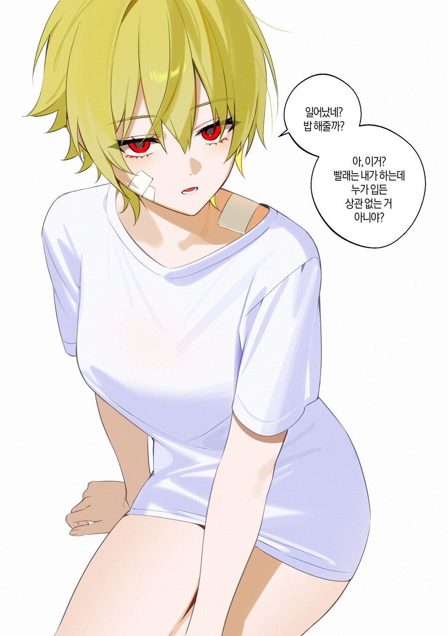 KOF) 아랑전설 마크 오브 울브즈의 주인공 록이 TS된 만화_1.jpg