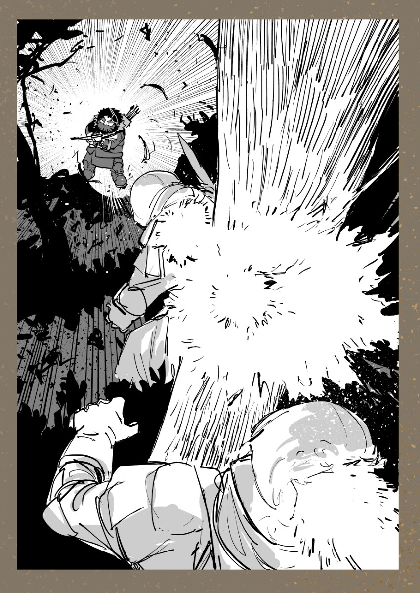 도끼 엘프와 활 드워프 만화.manga_5.jpg