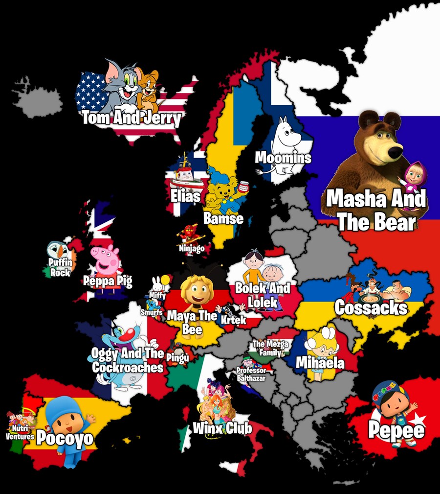 미국과 유럽을 대표하는 만화 캐릭터들_1.png