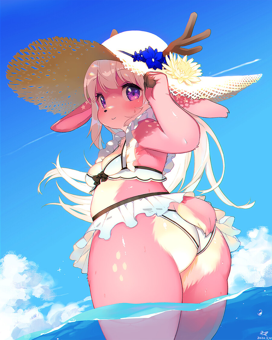[퍼리] 귀여운 꽃사슴쨩_1.jpg