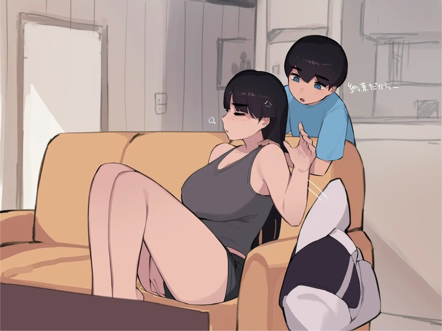 동생이 졸라서 코스프레해주는 착한 눈나_3.jpg