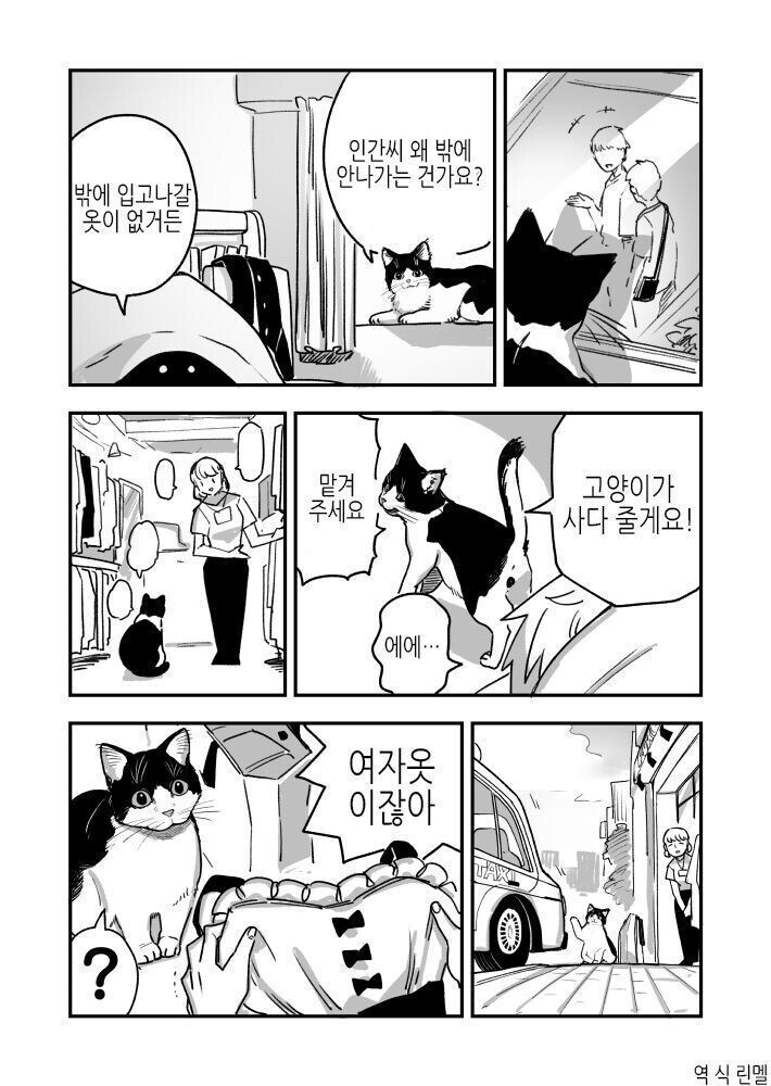 고양이가 여자옷을 사온.manhwa_1.jpg
