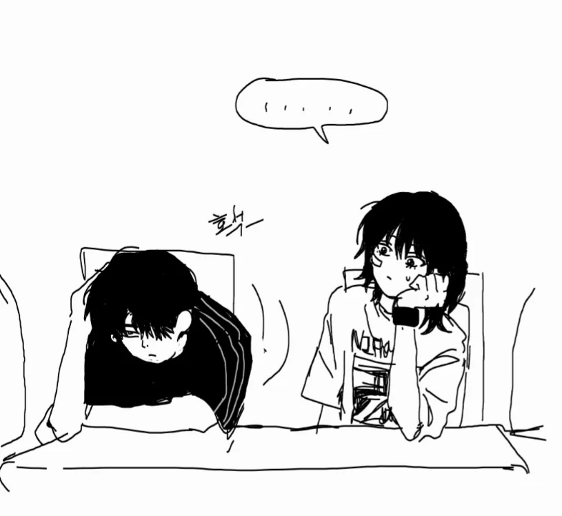 독서실에서 허벅지 쓰다듬는 만화.manwha_10.webp