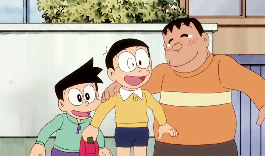진구 vs 퉁퉁이 5년만에 절친 만났을때 반응_1.jpg