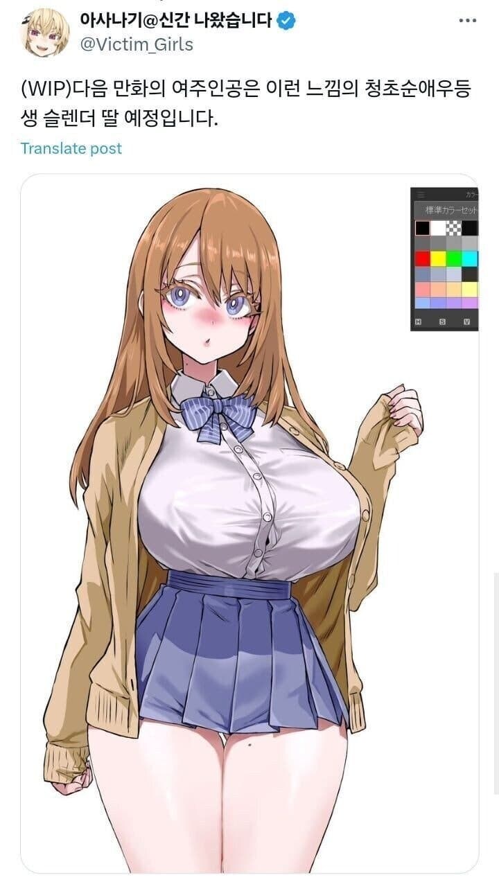의외로 남자들이 슬랜더 빈유를 좋아하는 이유. manga_1.jpg