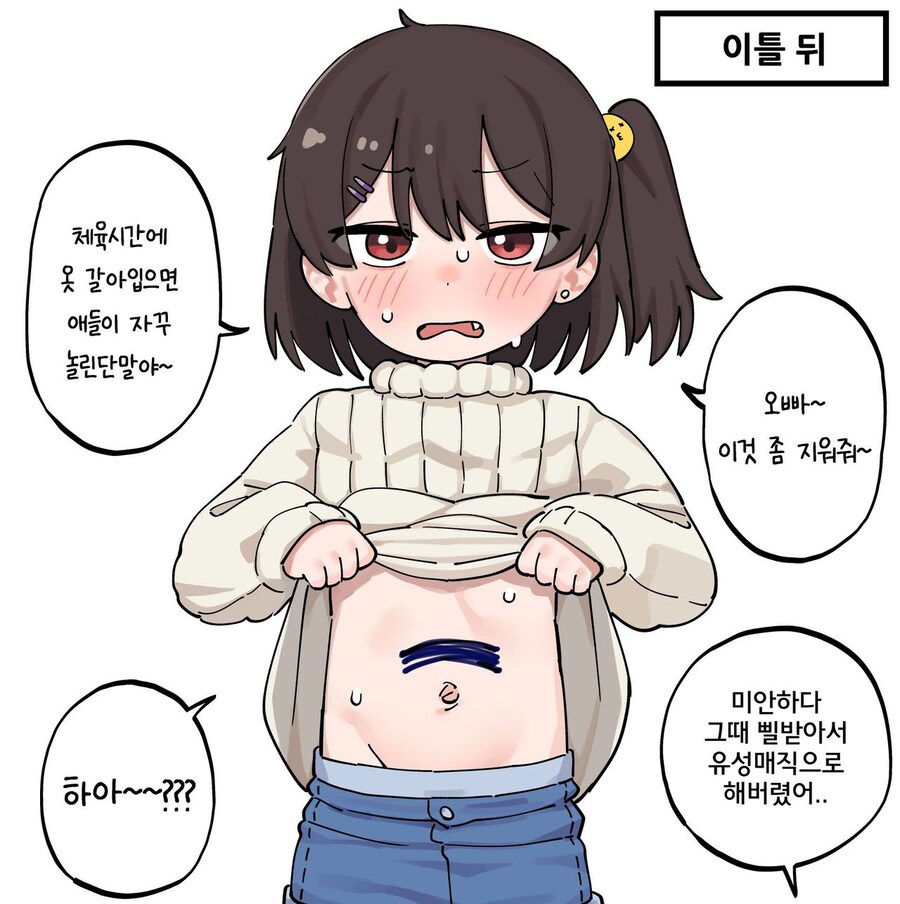 오빠의 성장을 기록하는 메스가키 여동생_3.jpg