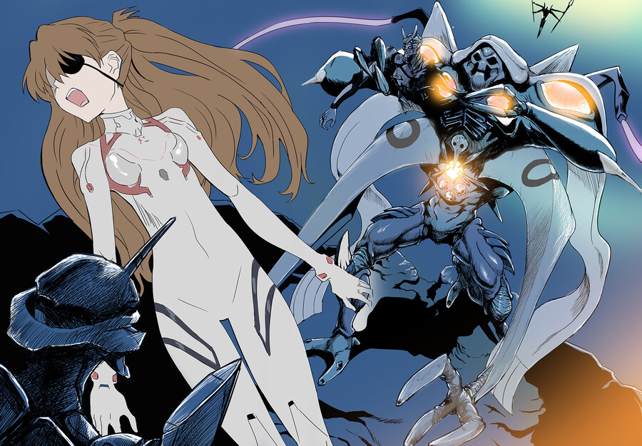 픽시브에서 에바 일러스트 자유주제 공모하길래_2.jpg