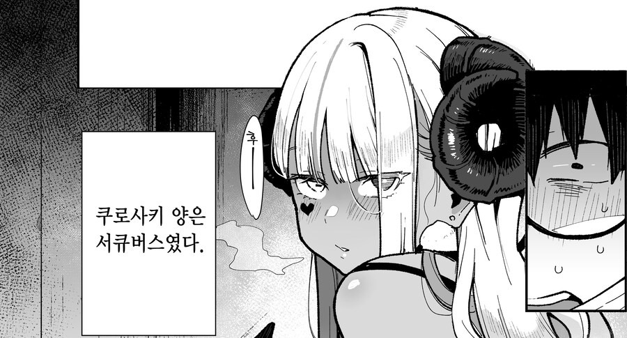 같은 반 흑갸루가 서큐버스 라는걸 알아버린 오타쿠.manhwa_4.jpg
