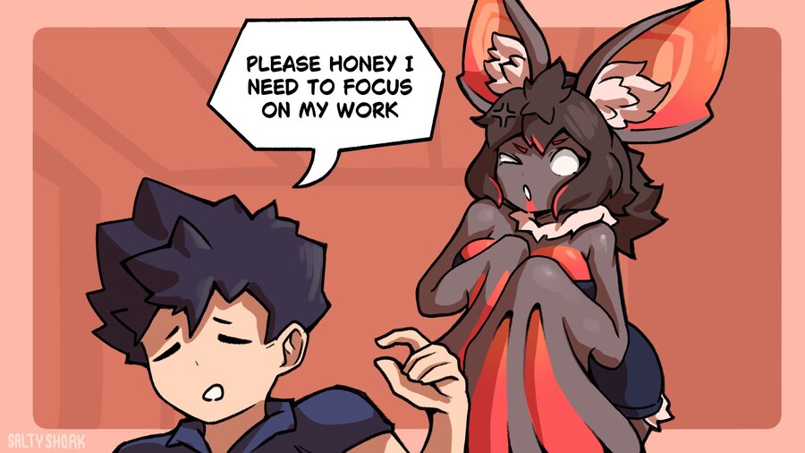 박쥐같은 여친이 방해하는 만화_2.jpg