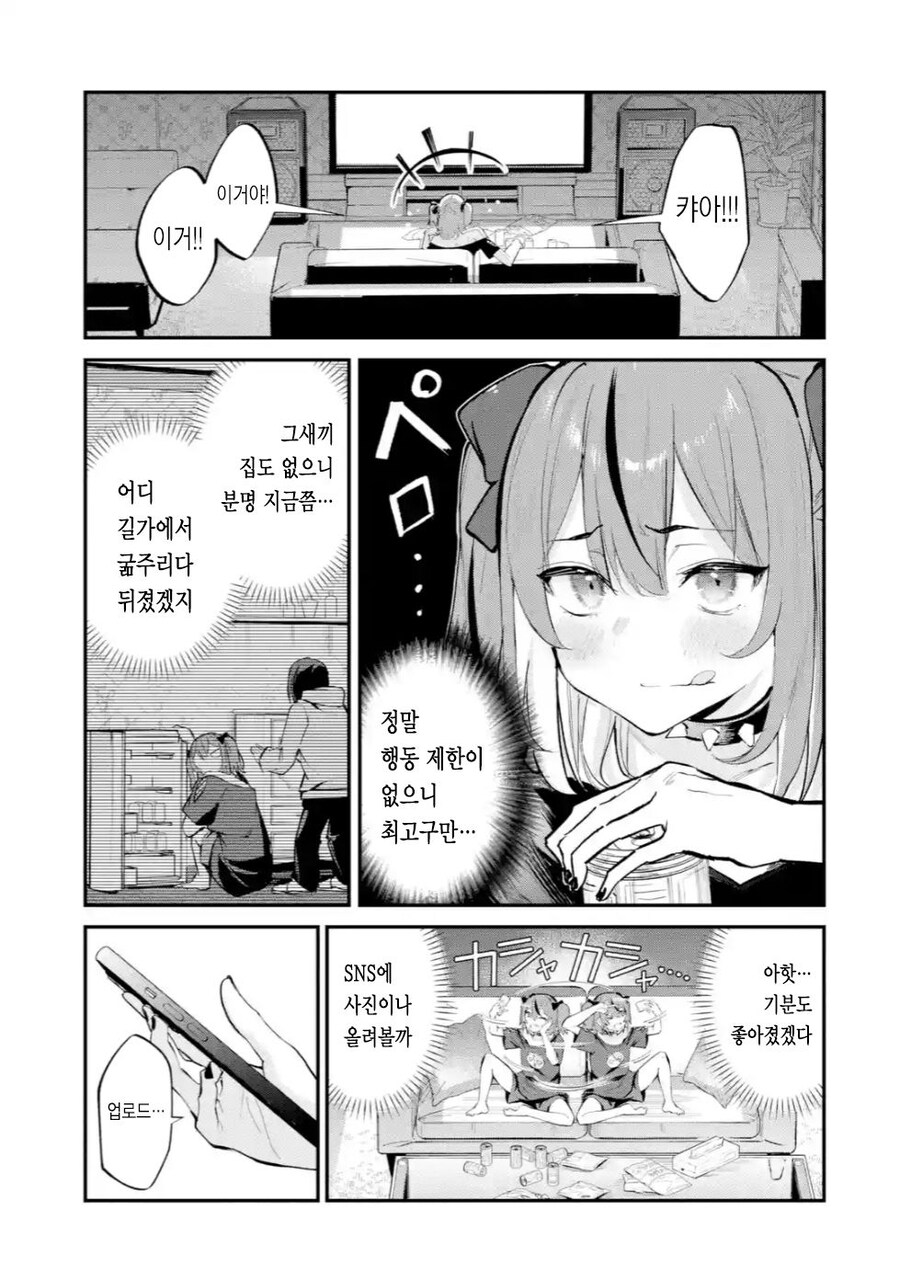 SNS 잘못 올렸다가 망해가는 아이돌 만화_4.jpg