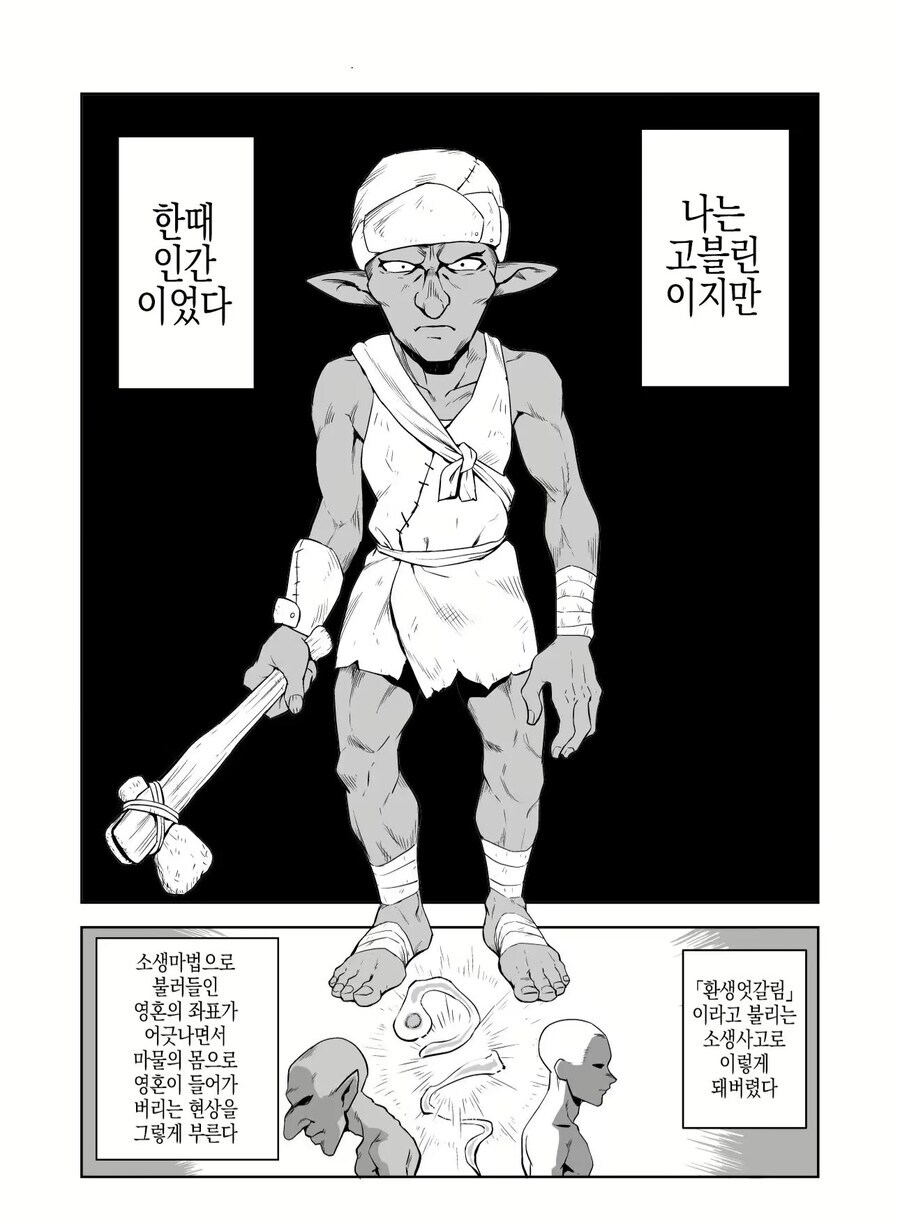 고블린 환생자, 고렙 여전사 만화 2편 나왔네_1.jpg