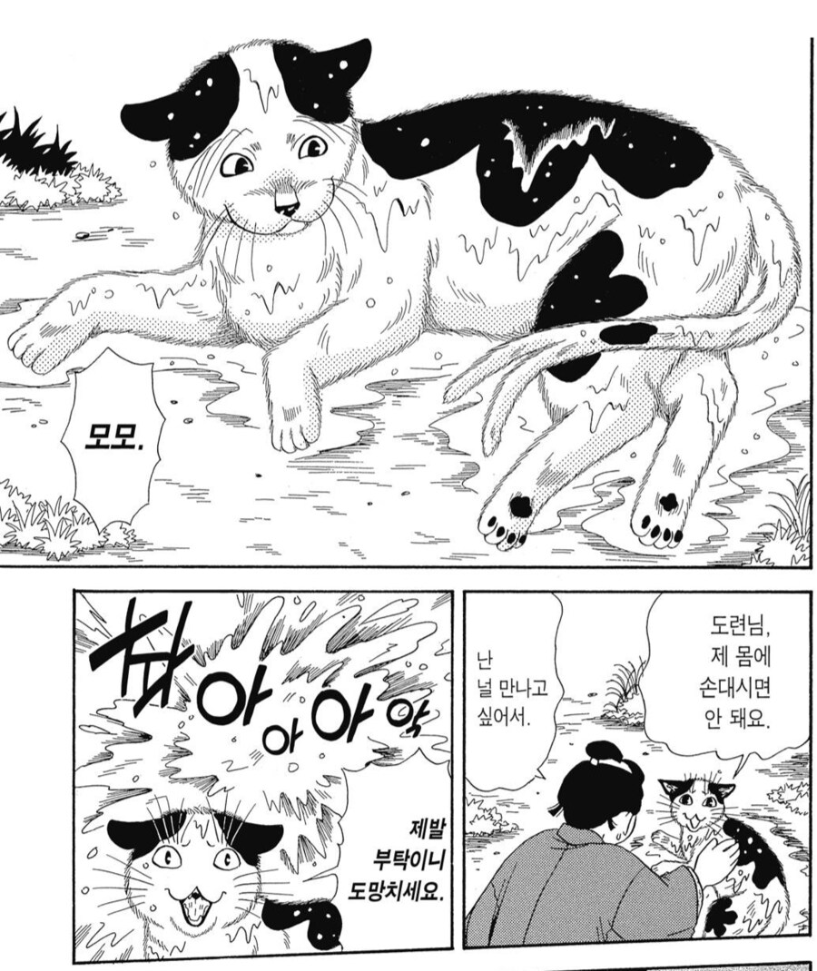 도망친 요괴고양이를 찾아 여행을 떠난 꼬마주인.manhwa_6.png