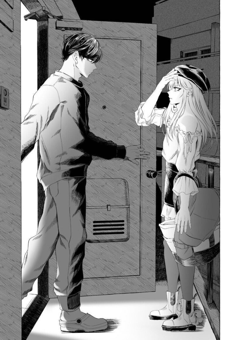 무뚝뚝한 상사가 여장하고 출장 뛰고 있던.manga_5.jpg