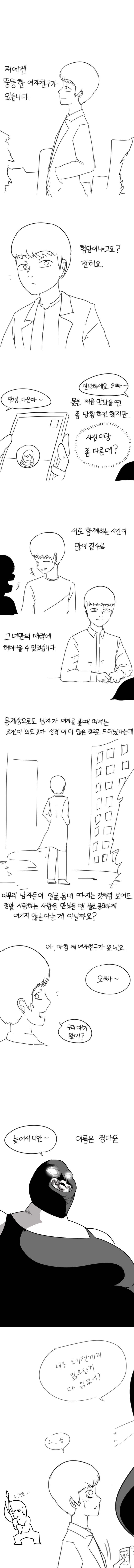 남자가 뚱뚱한 여자친구랑 사귀는 comic_1.png