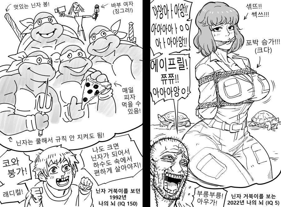 나이 먹고 다시 보는 닌자거북이.manhwa_1.jpg