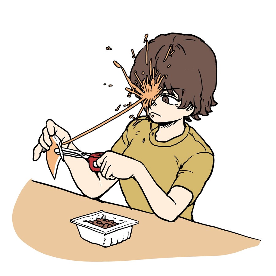 낫토 먹으려다 발생하는 흔한 헤프닝.Manga_2.jpg