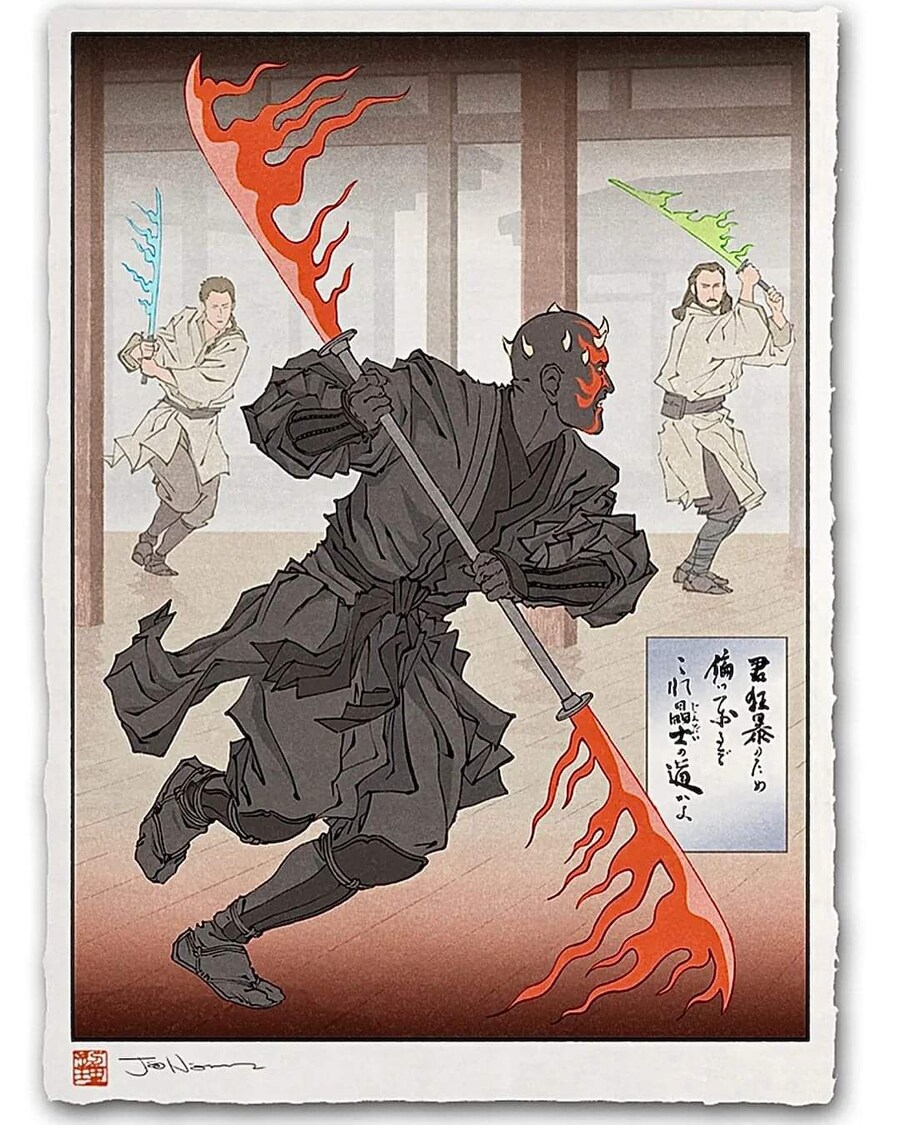 일본 전통 그림체로 그린 영화•만화•게임 캐릭터들.JPG_4.jpg
