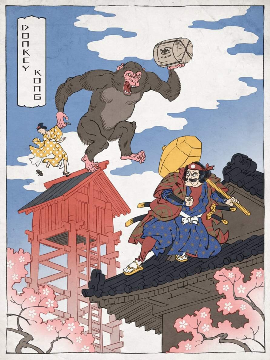 일본 전통 그림체로 그린 영화•만화•게임 캐릭터들.JPG_11.jpg