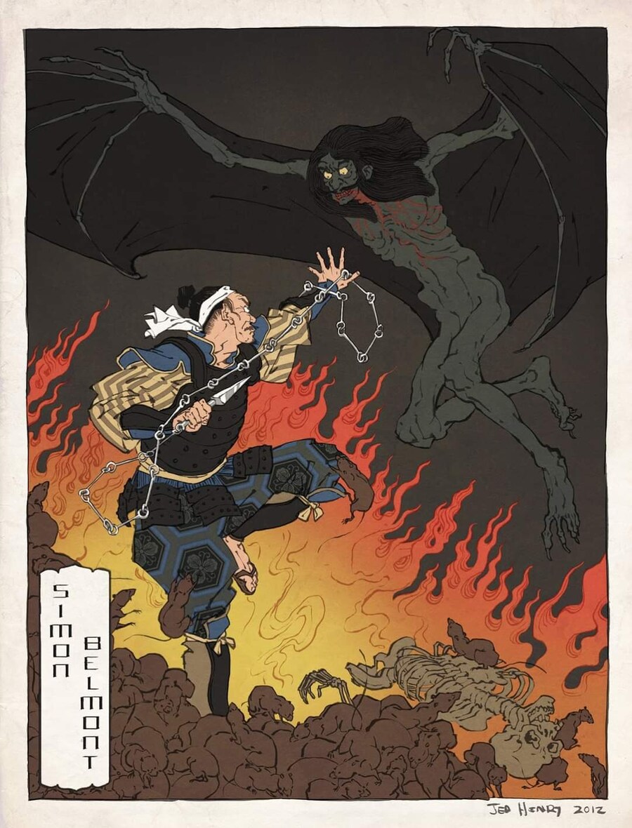일본 전통 그림체로 그린 영화•만화•게임 캐릭터들.JPG_12.jpg