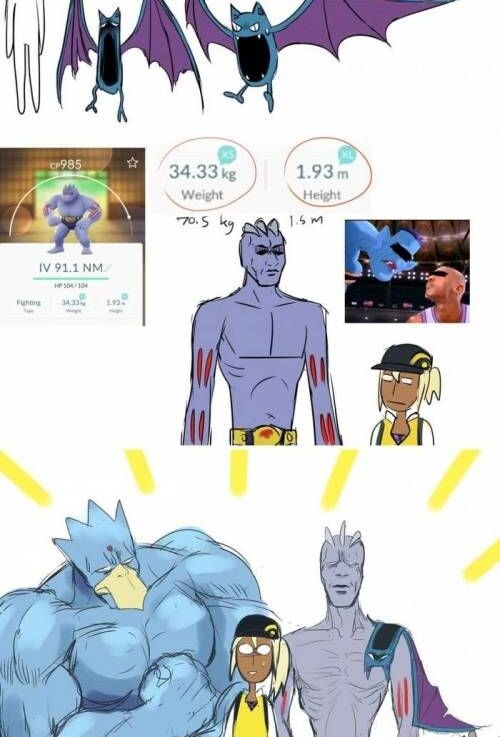 포켓몬의 사이즈를 현실적으로 표현하면?_2.jpg