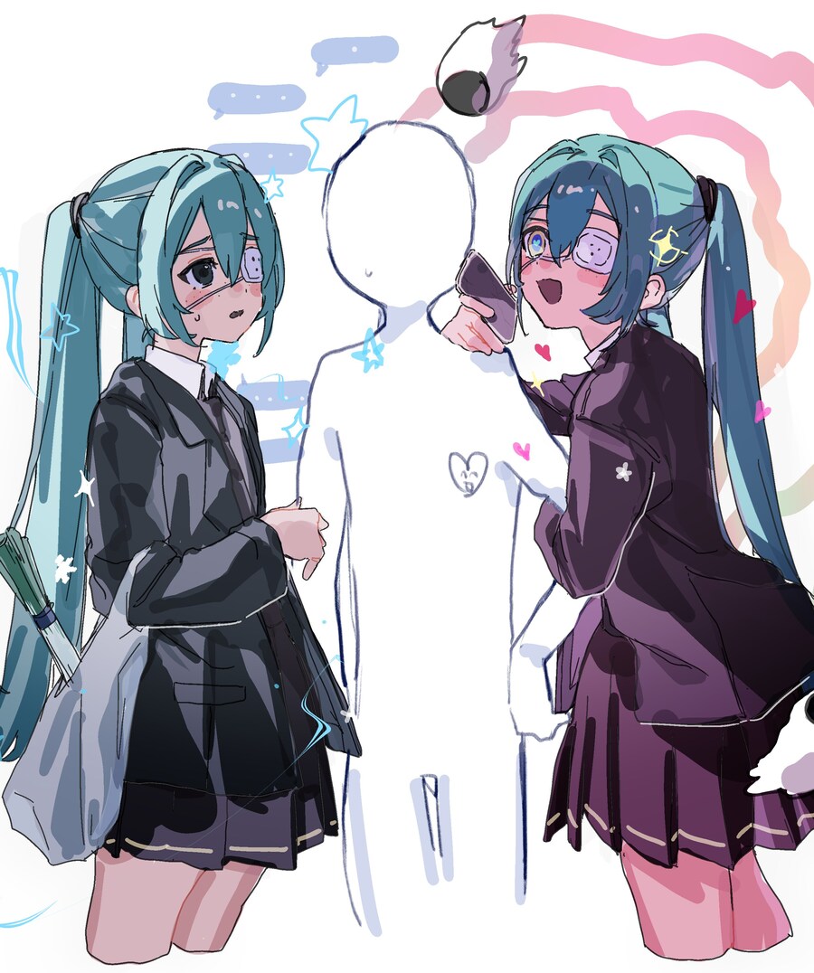 보컬로이드) 2명의 미쿠.jpg_1.jpg