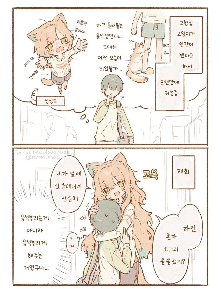 상상과 다른 고양이 만화_1.webp