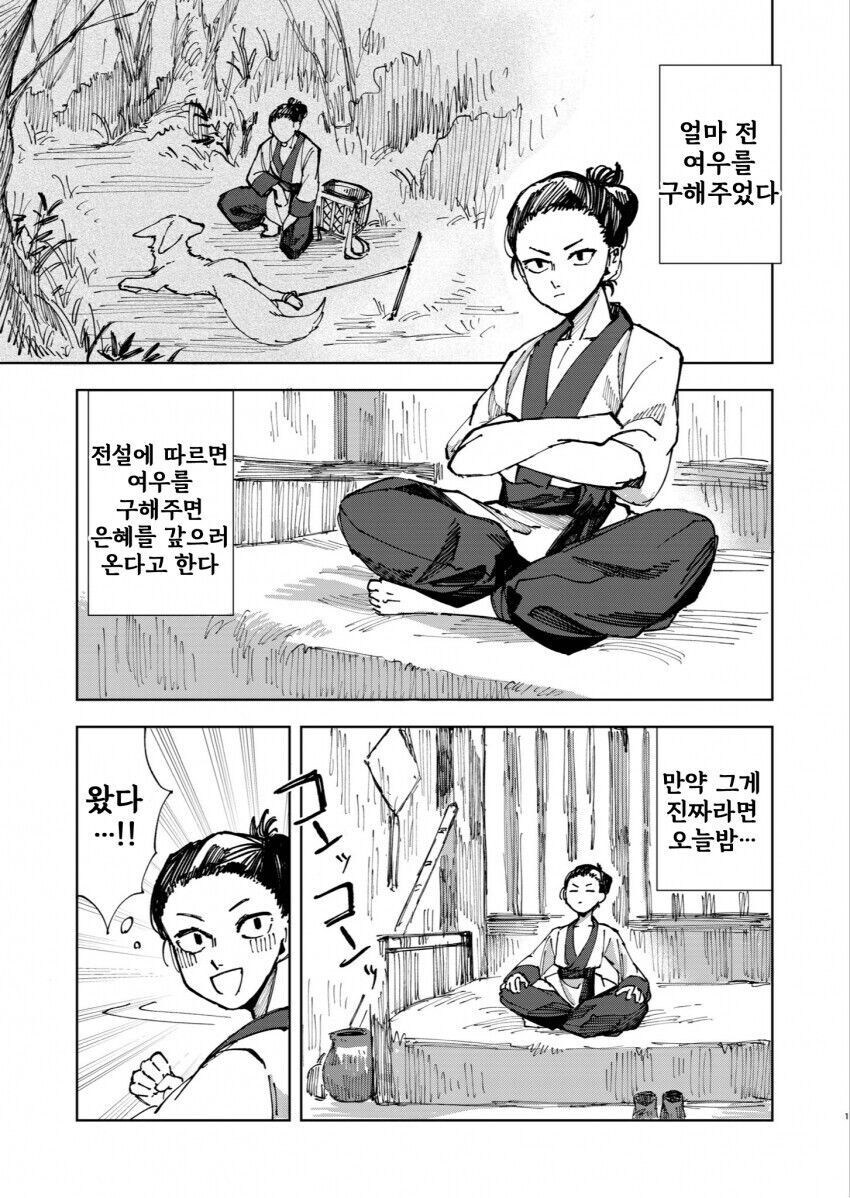 은혜를 반만 갚은 여우 만화_1.jpg