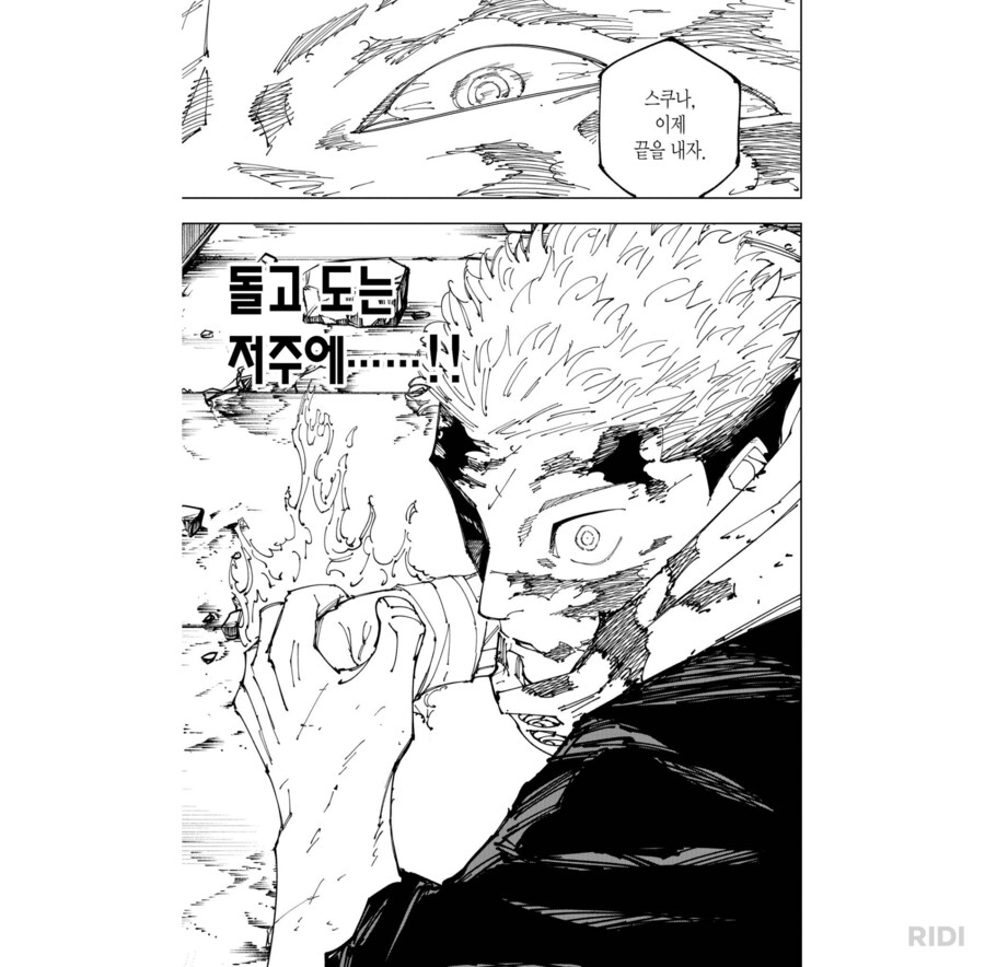 주술회전)이타도리 VS 스쿠나 최종전 자체는 잘만들었는데_2.png