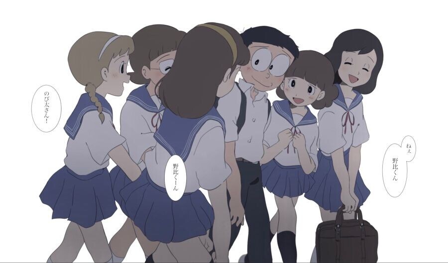 중학생이 되자 인기가 많아진 노진구_1.jpg