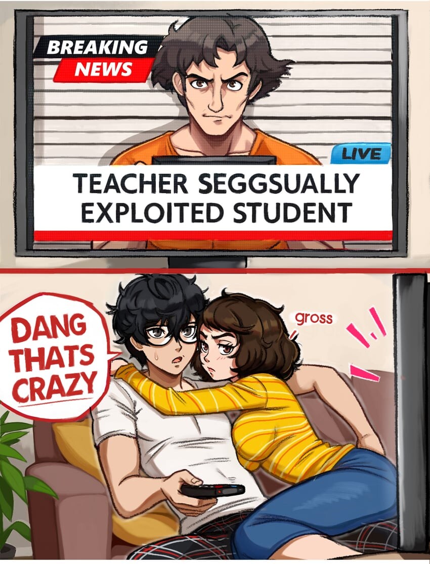 페르소나5의 여선생 만화 모음._7.jpg