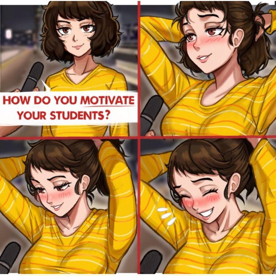 페르소나5의 여선생 만화 모음._8.jpg