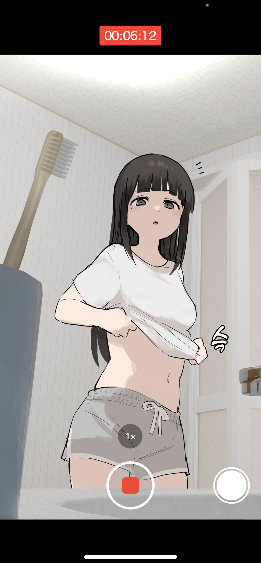 추석특집)동생이 설치한 몰카앞에서 옷갈아입는 누나 manga_1.jpg
