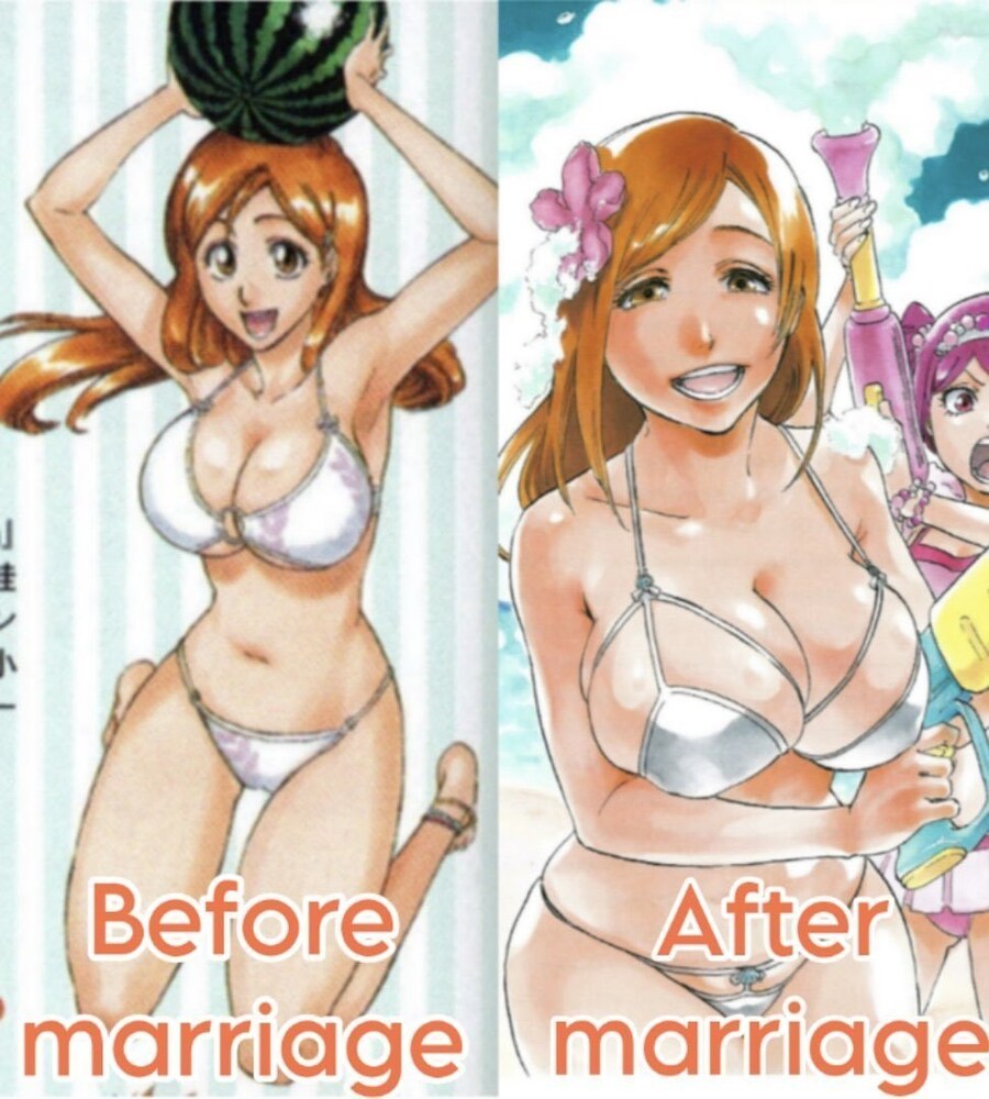 블리치)결혼전 결혼후.jpg_1.jpg