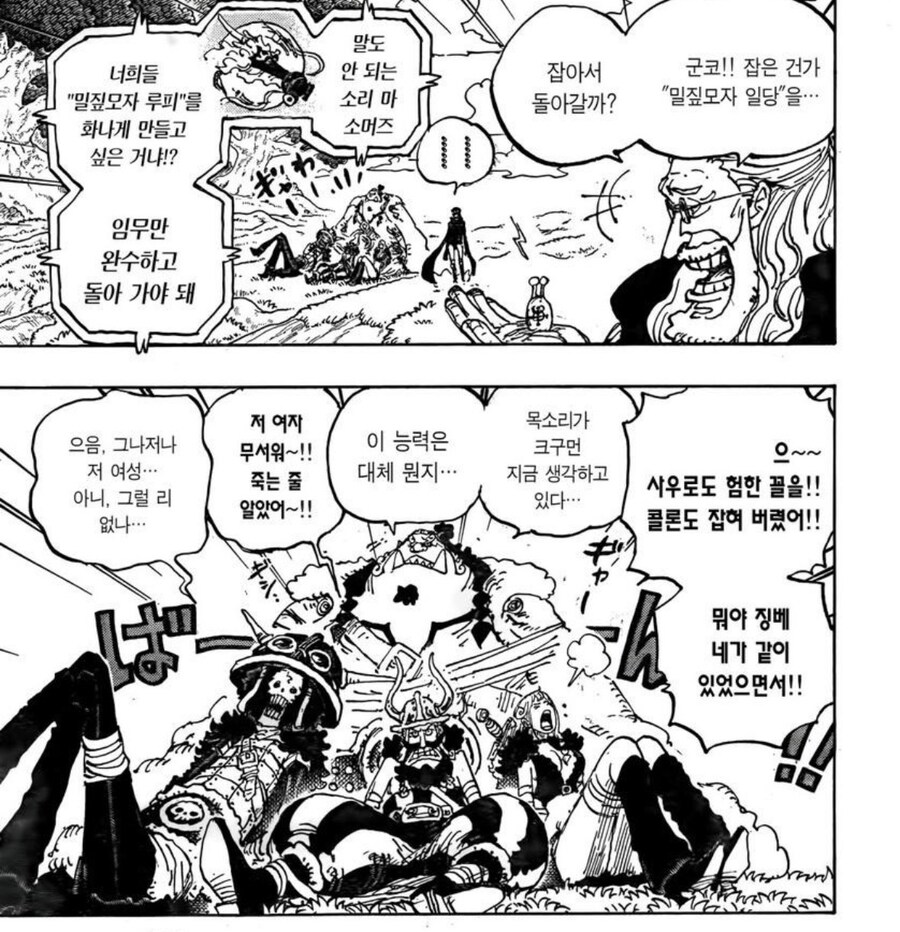 원피스) 생각해보면 신의기사단도 쫄만한 루피행적_1.jpg