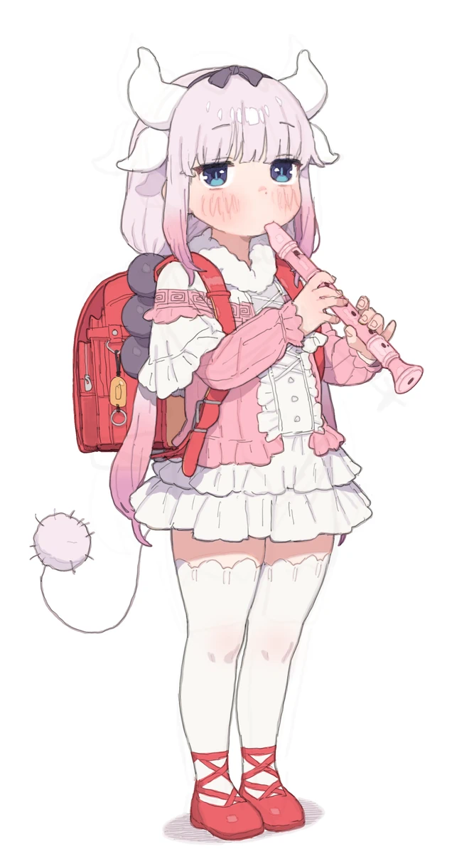 메이드래곤) 헤으응~ 칸나♡_1.webp