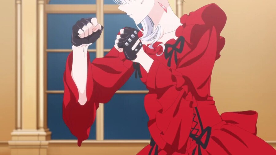 자세가 딱 잡힌 폭력 영애_1.jpg