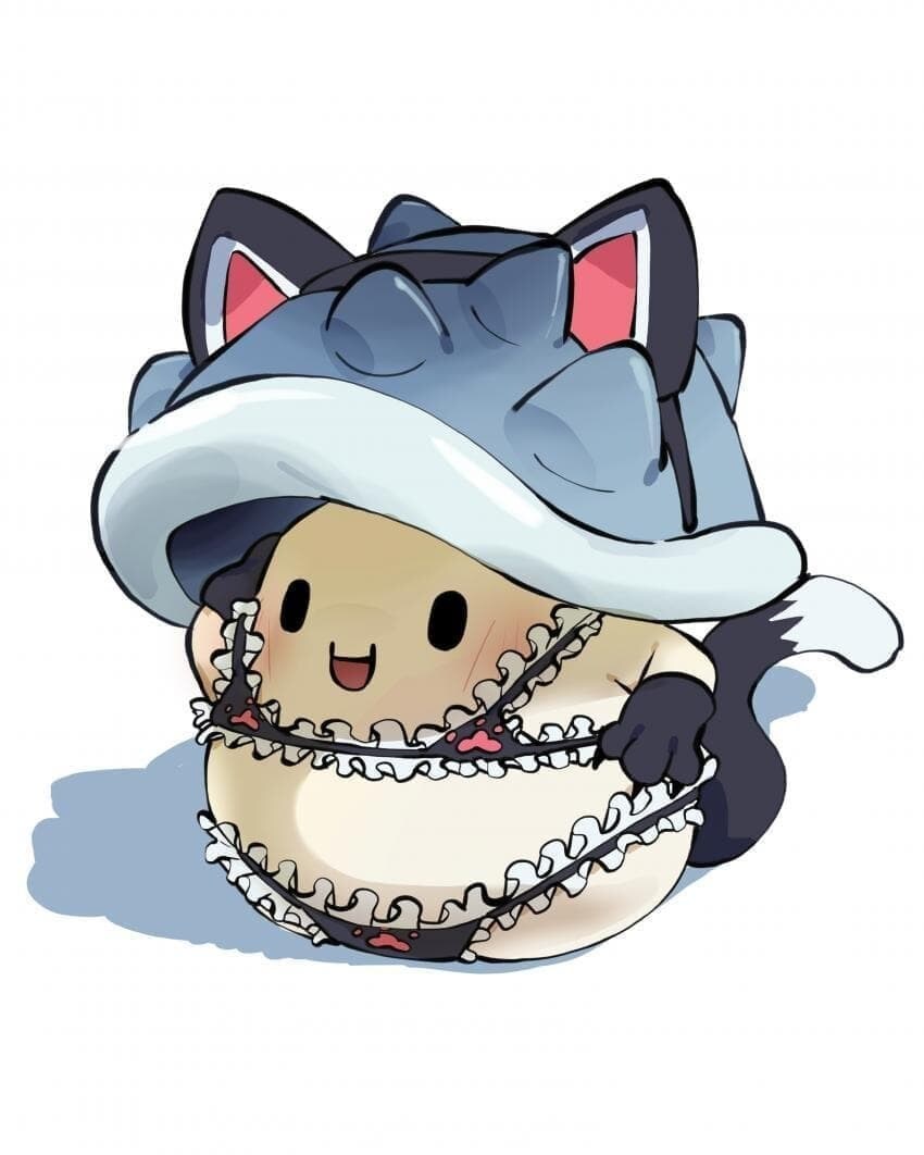 후방)음란섹시메이드고양이비키니 뿔버섯_1.jpg