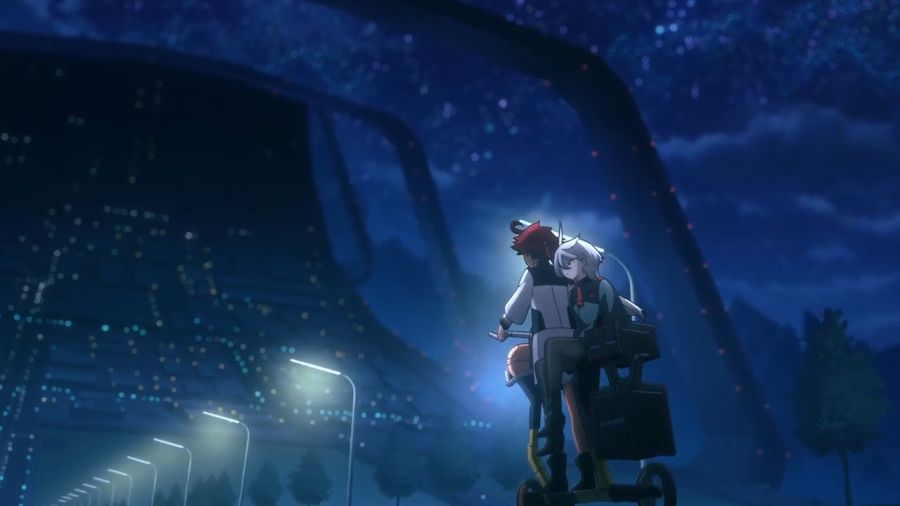 [수성의마녀]밤하늘을 보면서 같이 오는 슬레타와 미오리네_1.png