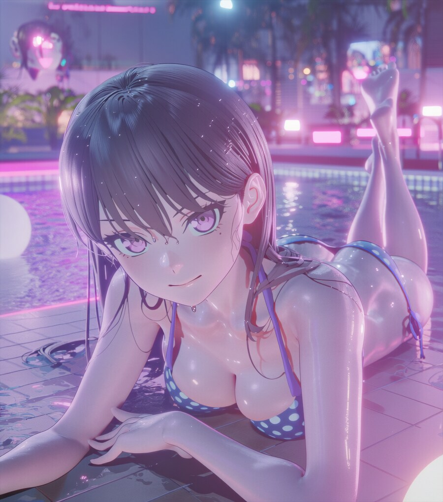 AI) 나도 이런 예뿐 눈나들이랑 수영장 가서 놀고 싶당_7.png