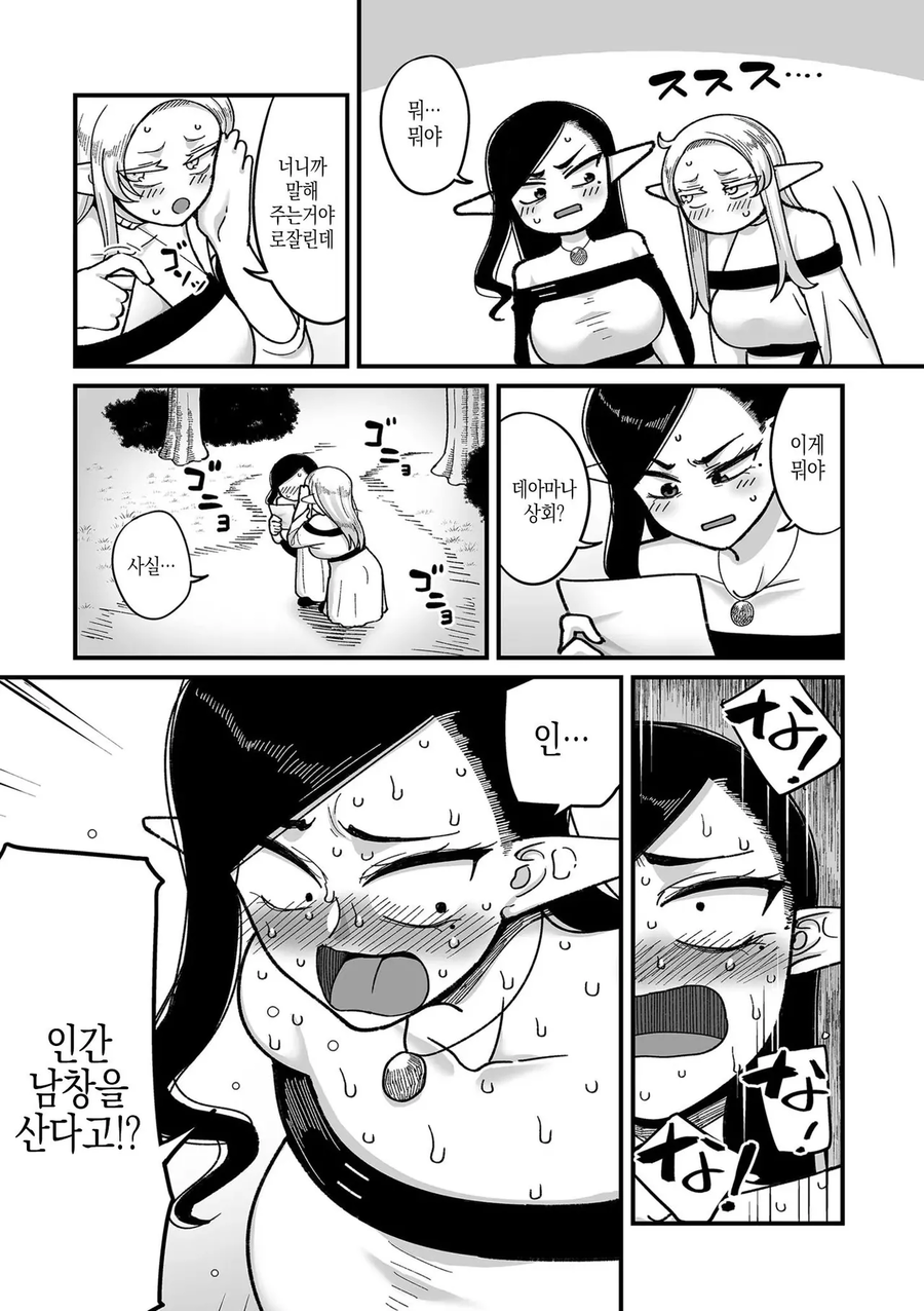 엘프의 긍지를 지키는 엘프 아줌마.manga_2.webp