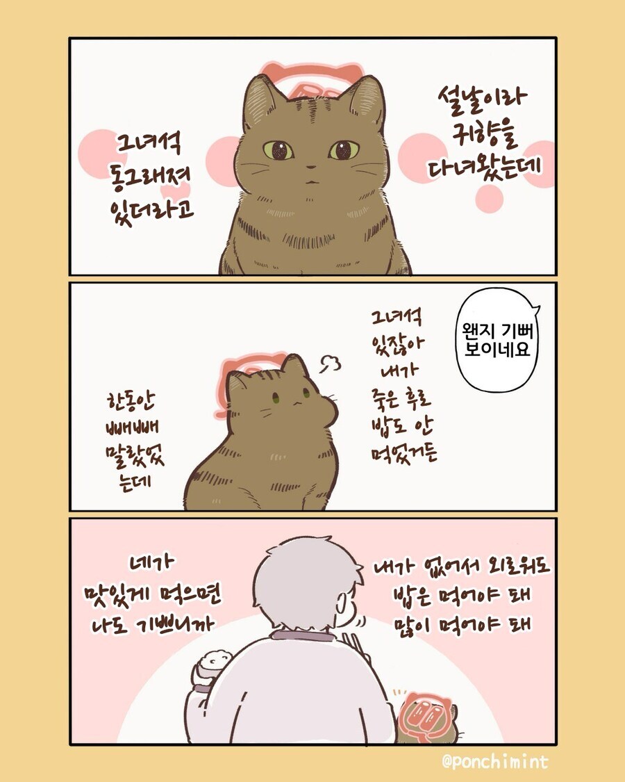 천국에서 고양이와 처음으로 만난 햄스터 히마쨩.manhwa_7.jpg