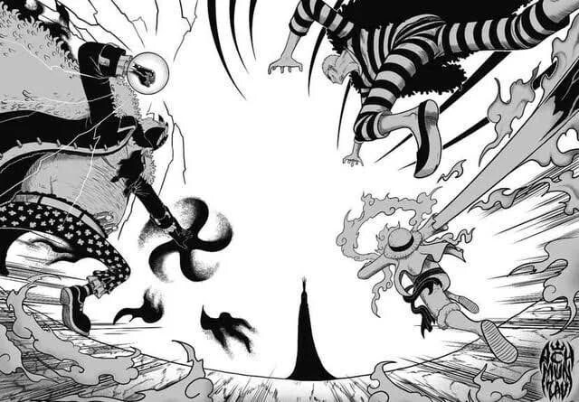 원피스) 임을 상대로 공격하는 해적들_1.jpg