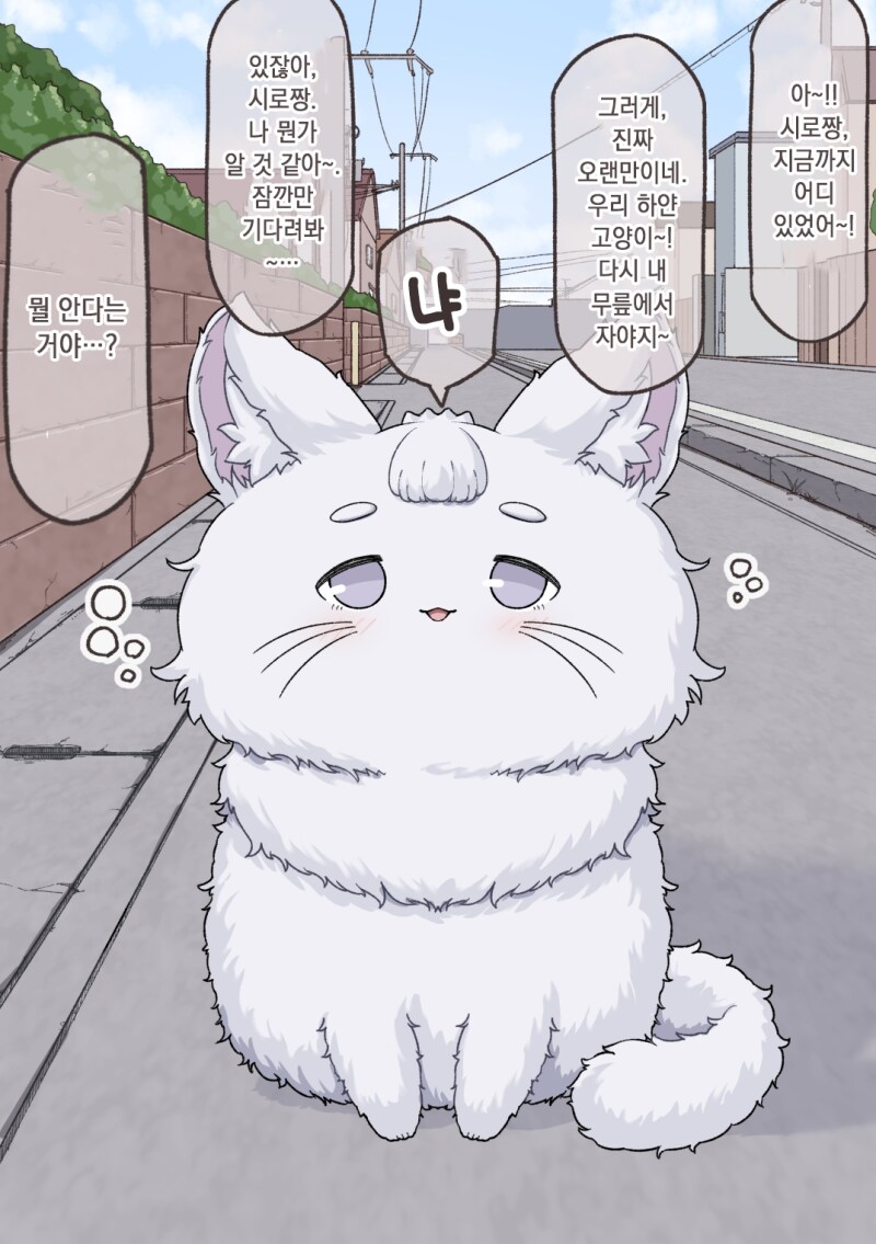 백흑 고양이가 갸루가 되었다.manga_3.png