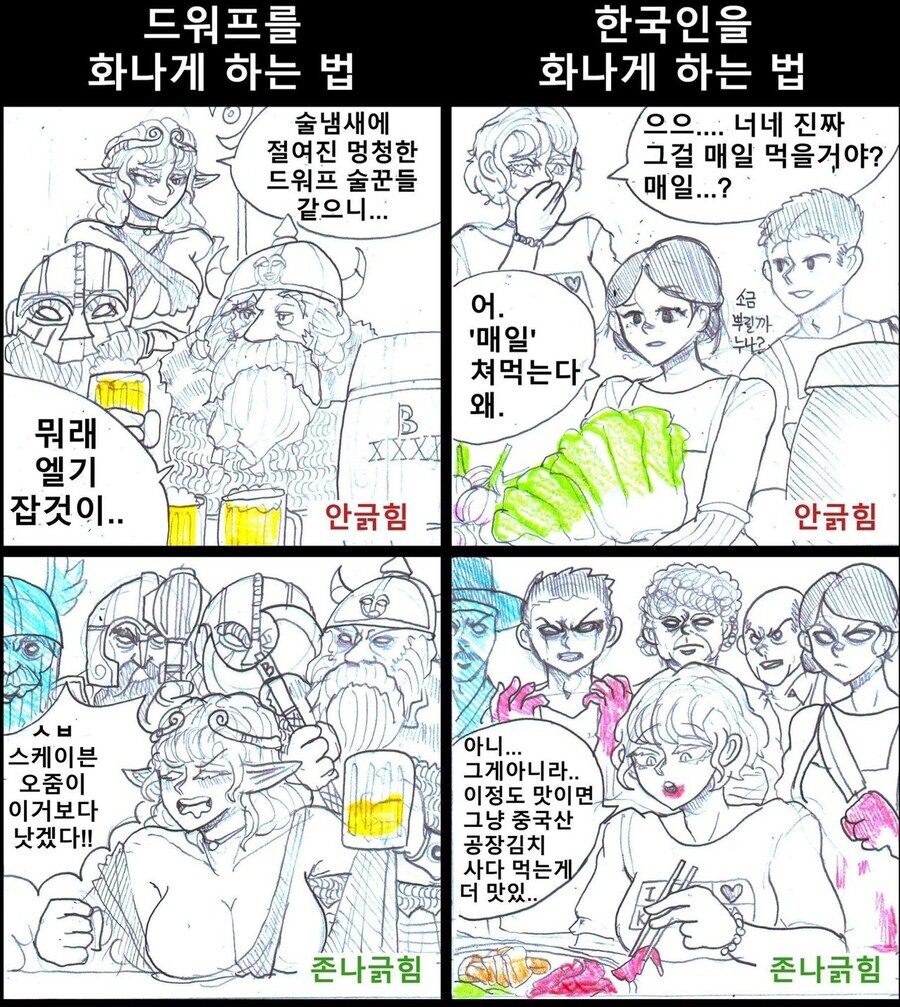 드워프를 화나게 하는 방법. manhwa_1.jpg