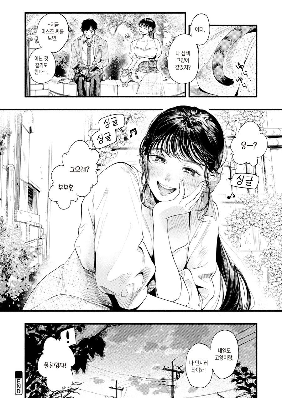 귀갓길 고양이 상의 미인 누나.manhwa_9.webp