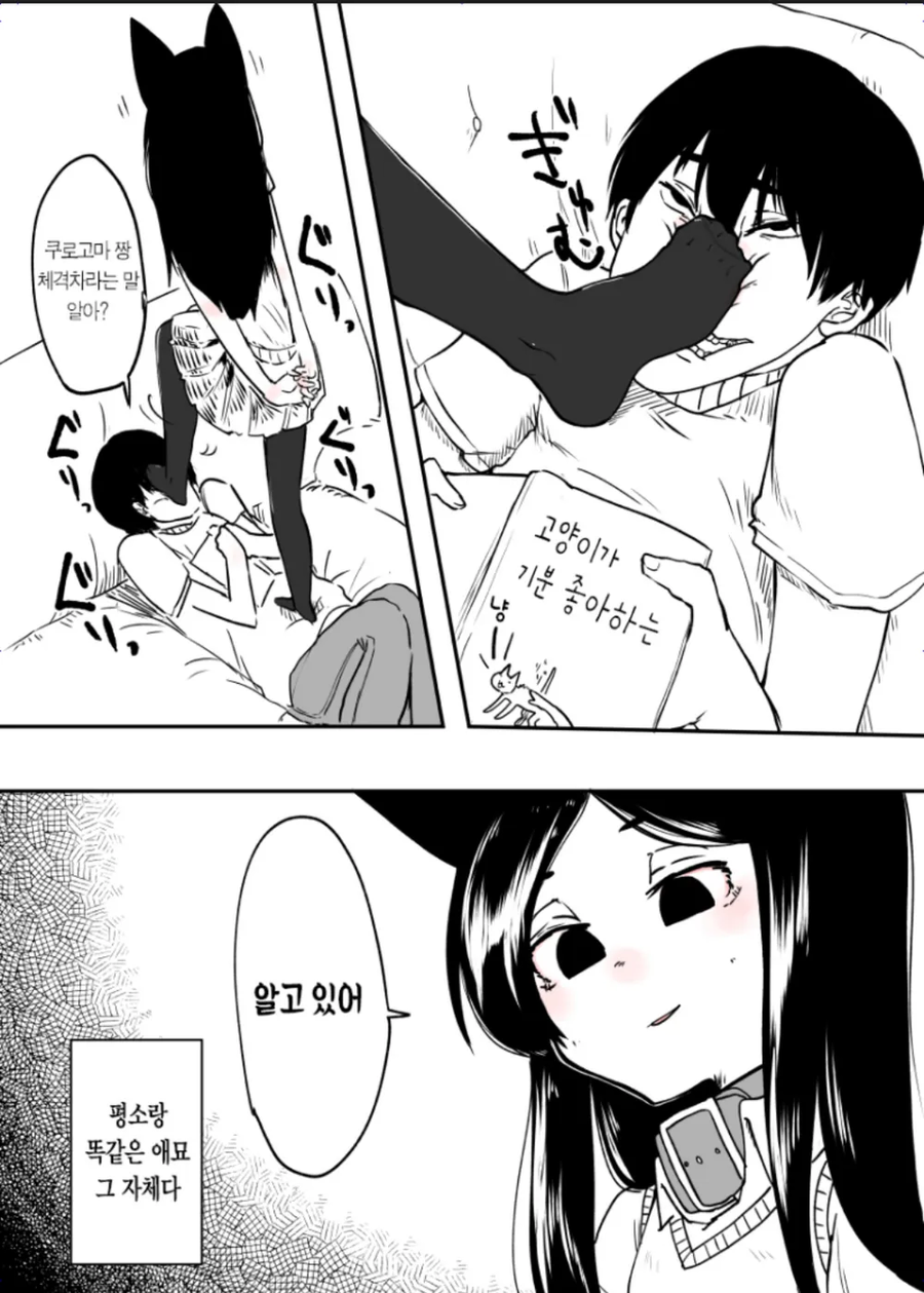 기르는 고양이가 미소녀가 되었다.manga_2.webp