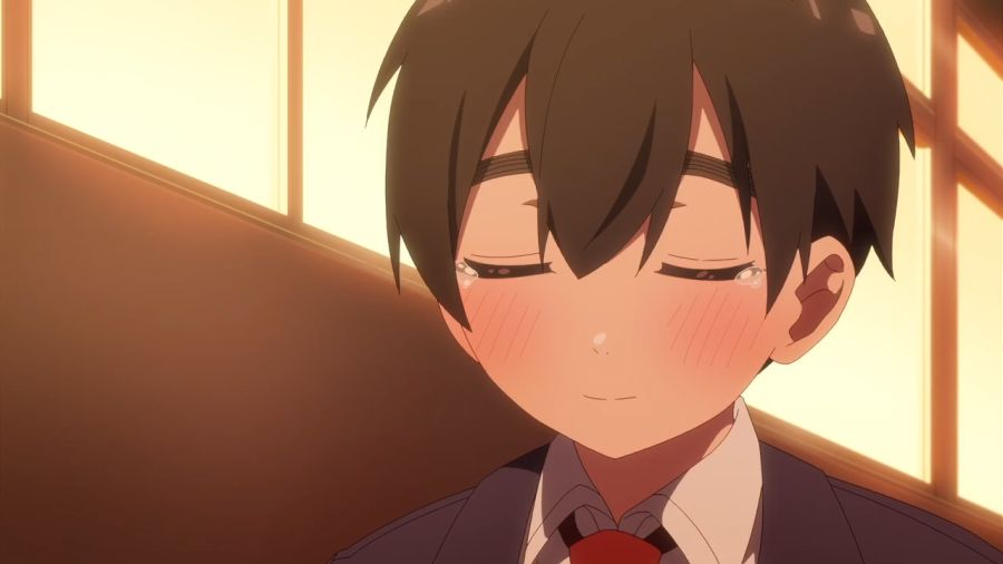 [100명의그녀]여자 둘이 키스하는것을 보고 흐믓해하는 렌타로_4.png