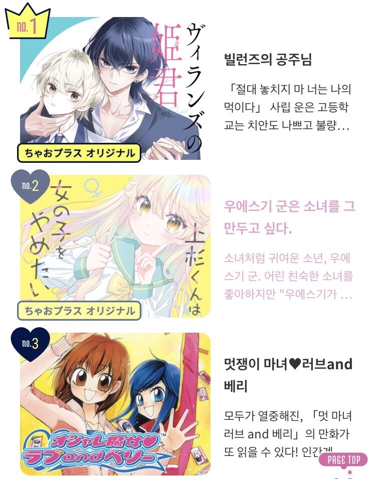 흔한 일본의 어린이 대상 잡지 만화 순위_1.jpg